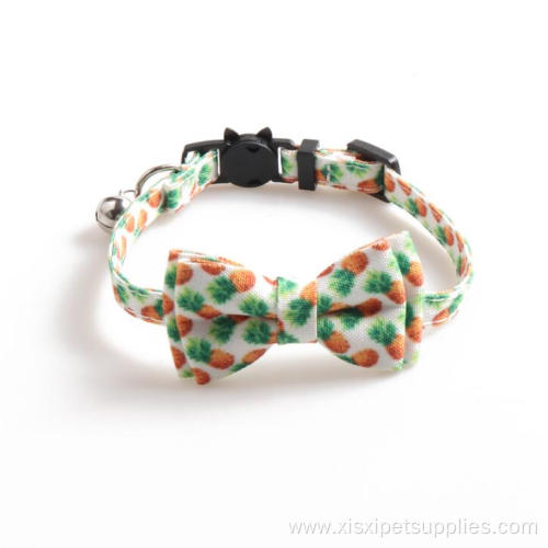 Fruit Printing Style Polyester Small Pet Cat Collar